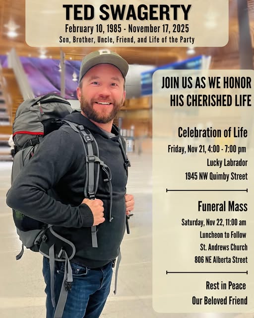 Ted Swagerty Portland OR Death: Cherished Resident Has Died