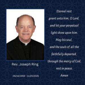 Fr. Joe Ring Springfield, IL Deat